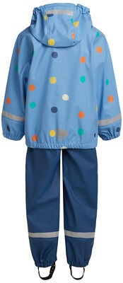 Nordbjørn Saltö Regnsett, Dotty Silver Lake Blue