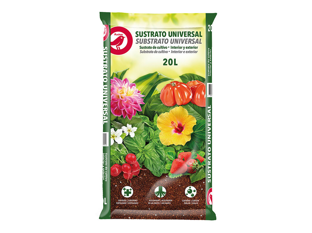 SUBSTRATO AUCHAN UNIVERSAL 20L