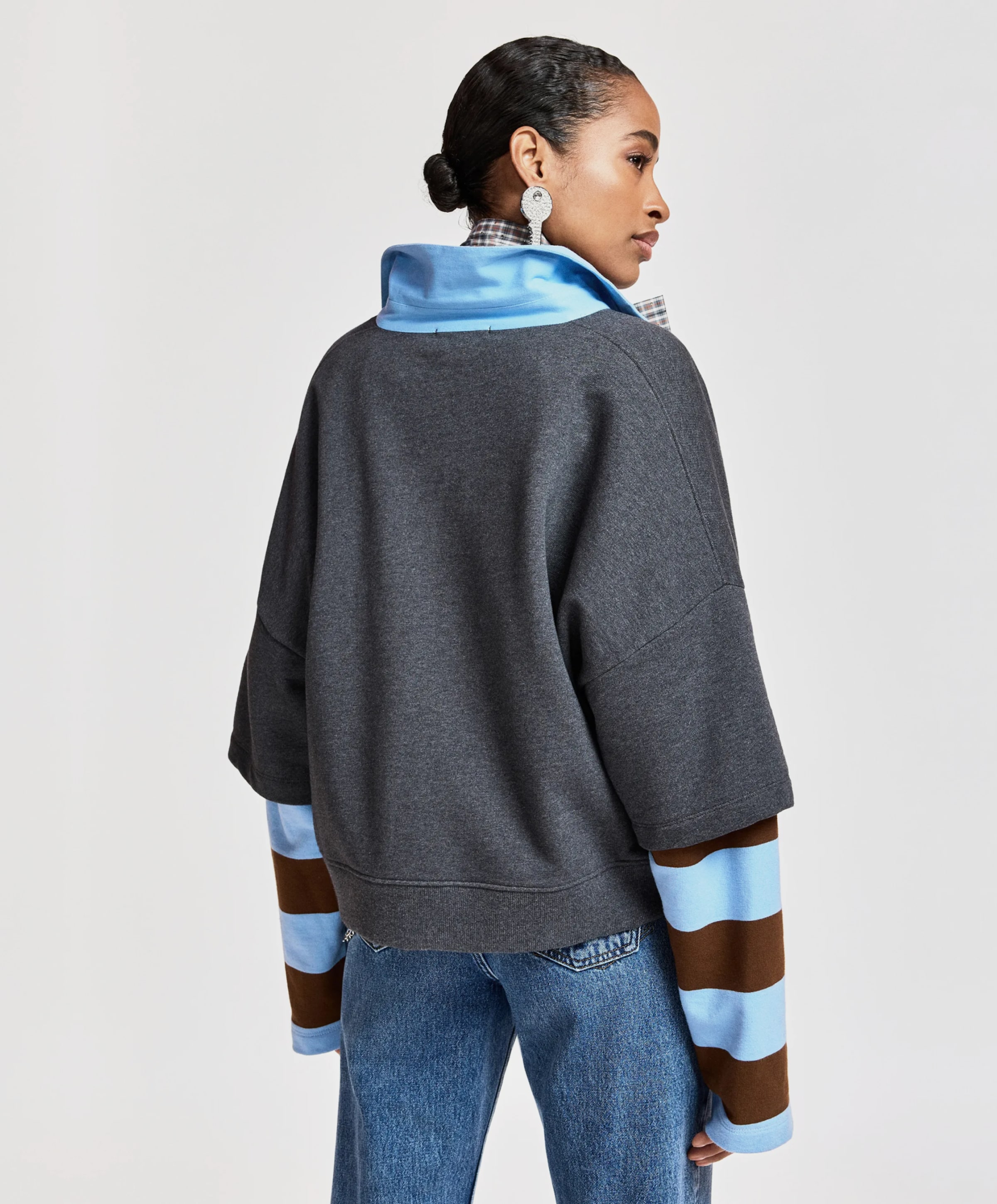Essentiel Antwerp Dames sweater grijs
