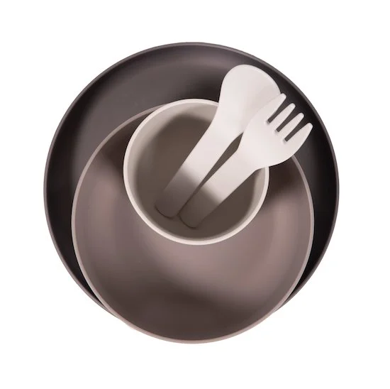 B-Set Vaisselle Bio 5 pièces   Gris        de               Bo Jungle