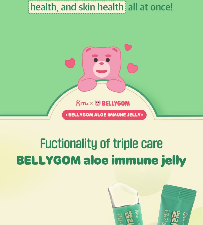 grn+ - Bellygom Aloe Immune Jelly