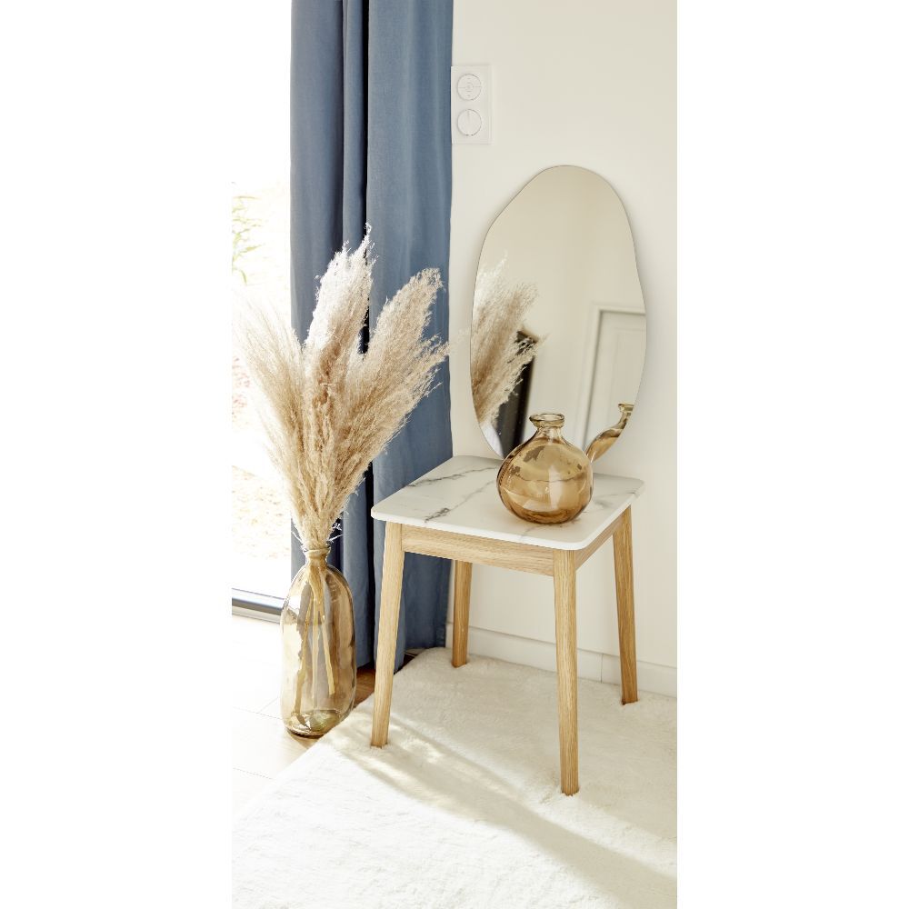 Vase Dame Jeanne Simplicity marron