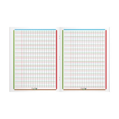 Serpodile - Cahier Dys - 17 x 22 cm - 48 pages - ligné 2 mm