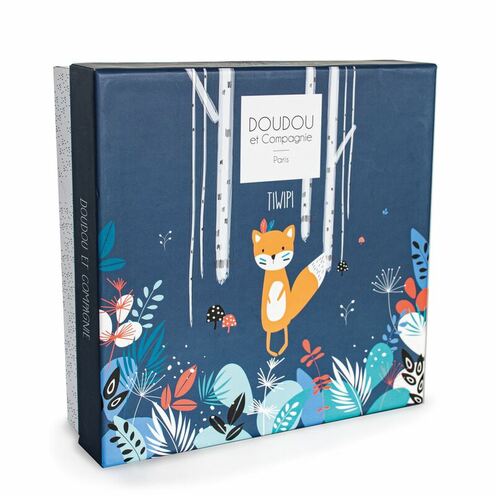TIWIPI Renard doudou - DOUDOU ET COMPAGNIE