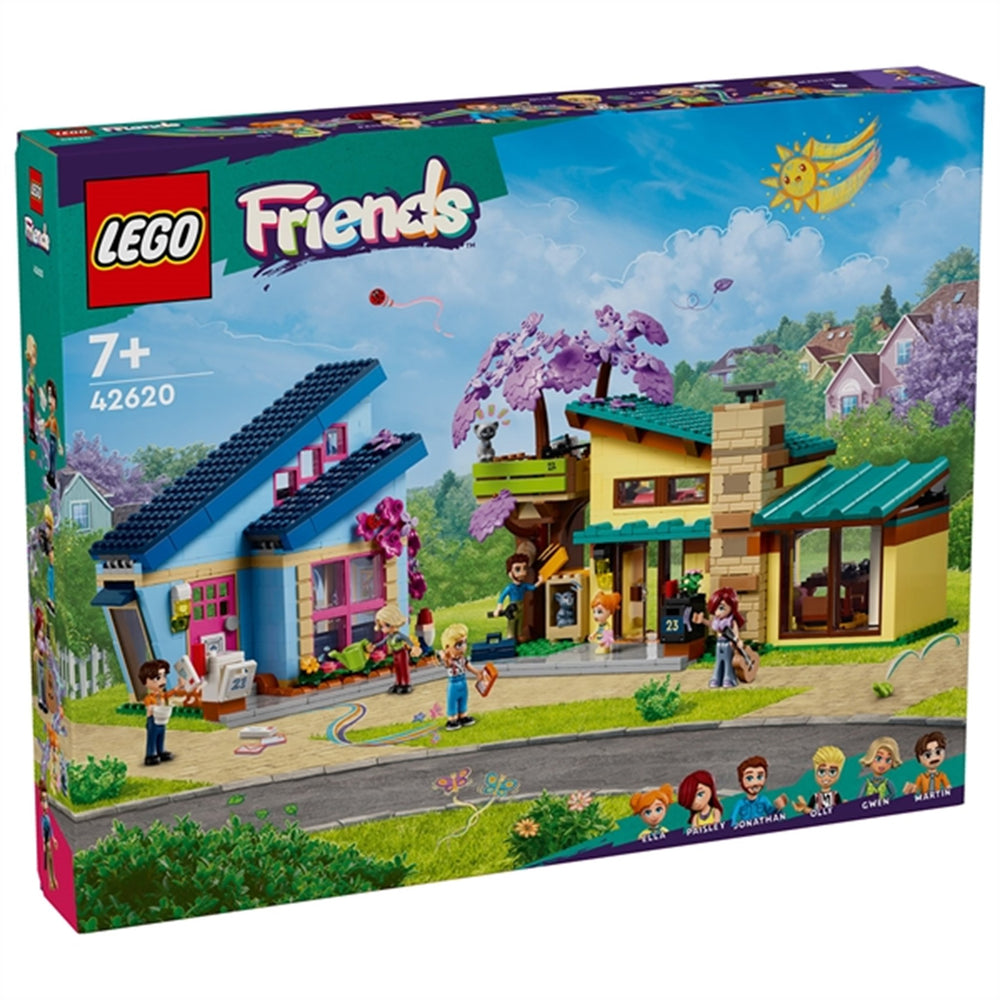 Køb LEGO® Friends Olly og Paisleys Huse