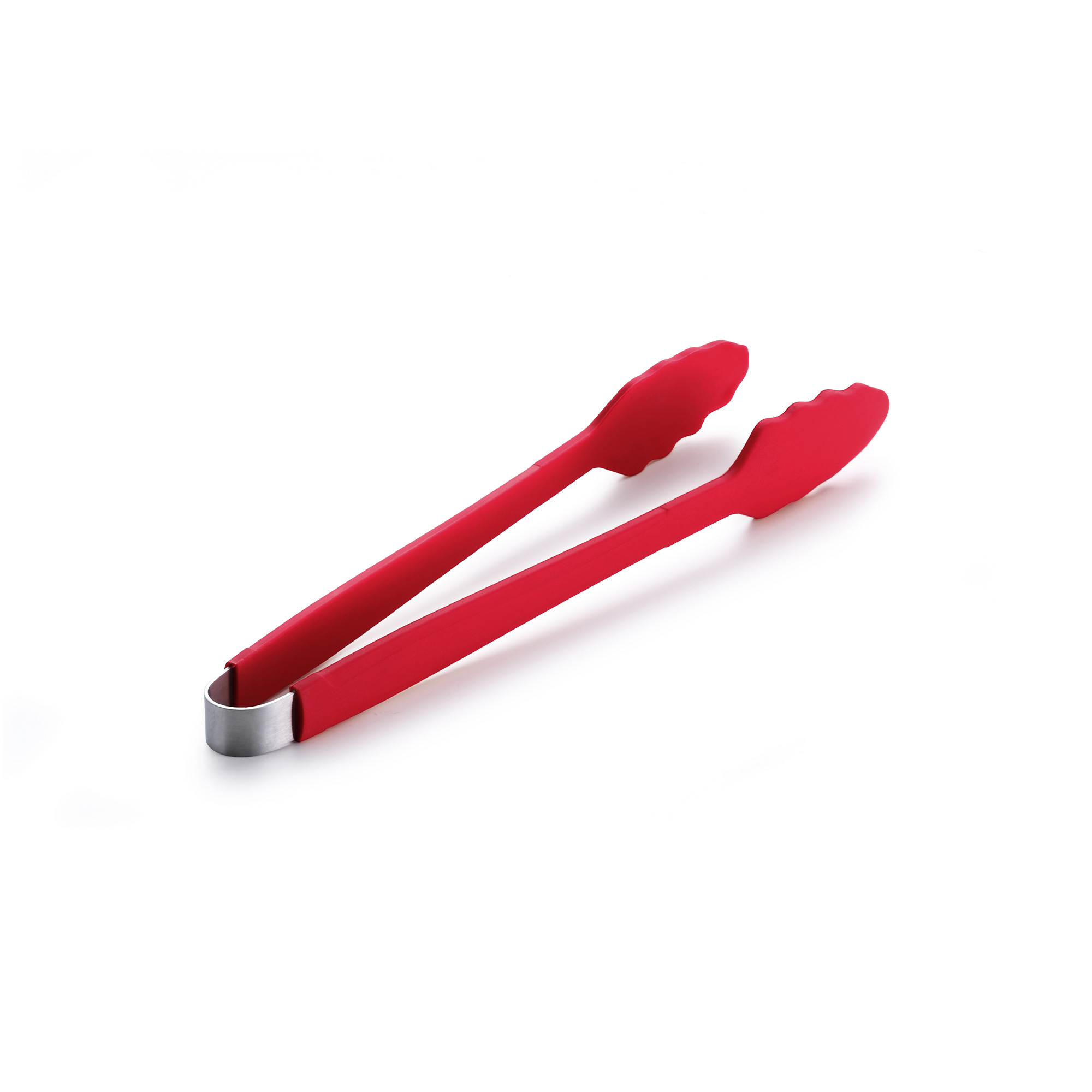Grillzange Feuerrot