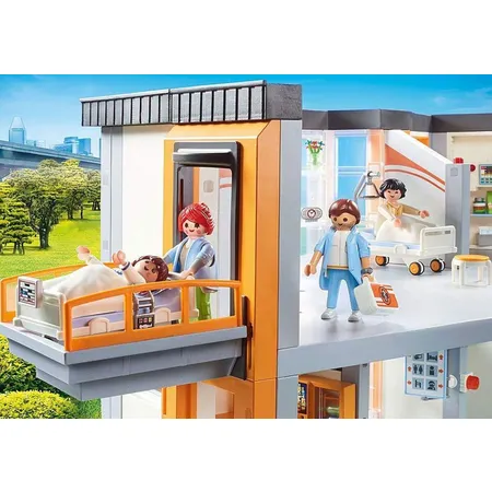 PLAYMOBIL® 70190 City Life Großes Krankenhaus mit Einrichtung