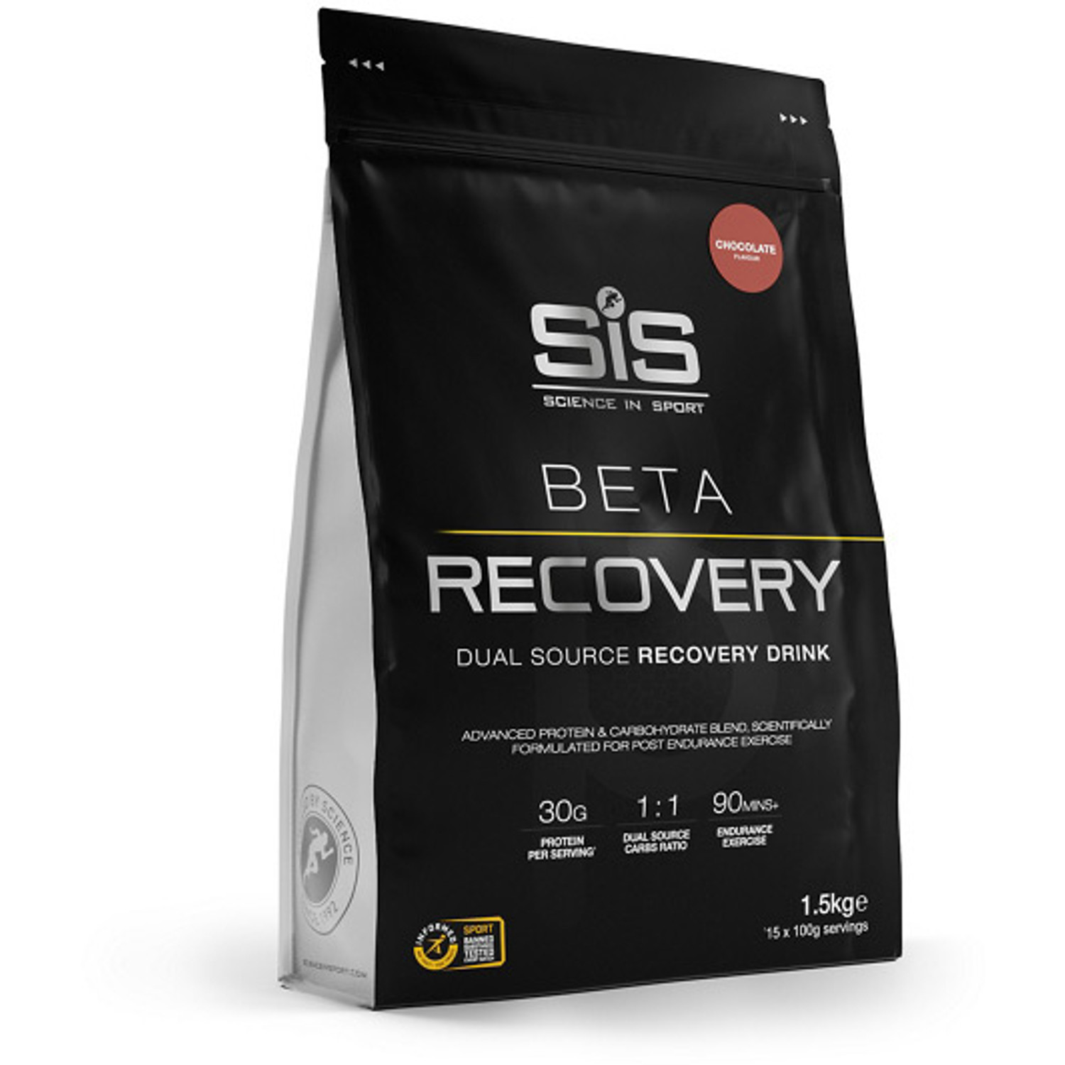 SIS Beta Fuel Recovery Chocolade 1.5kg