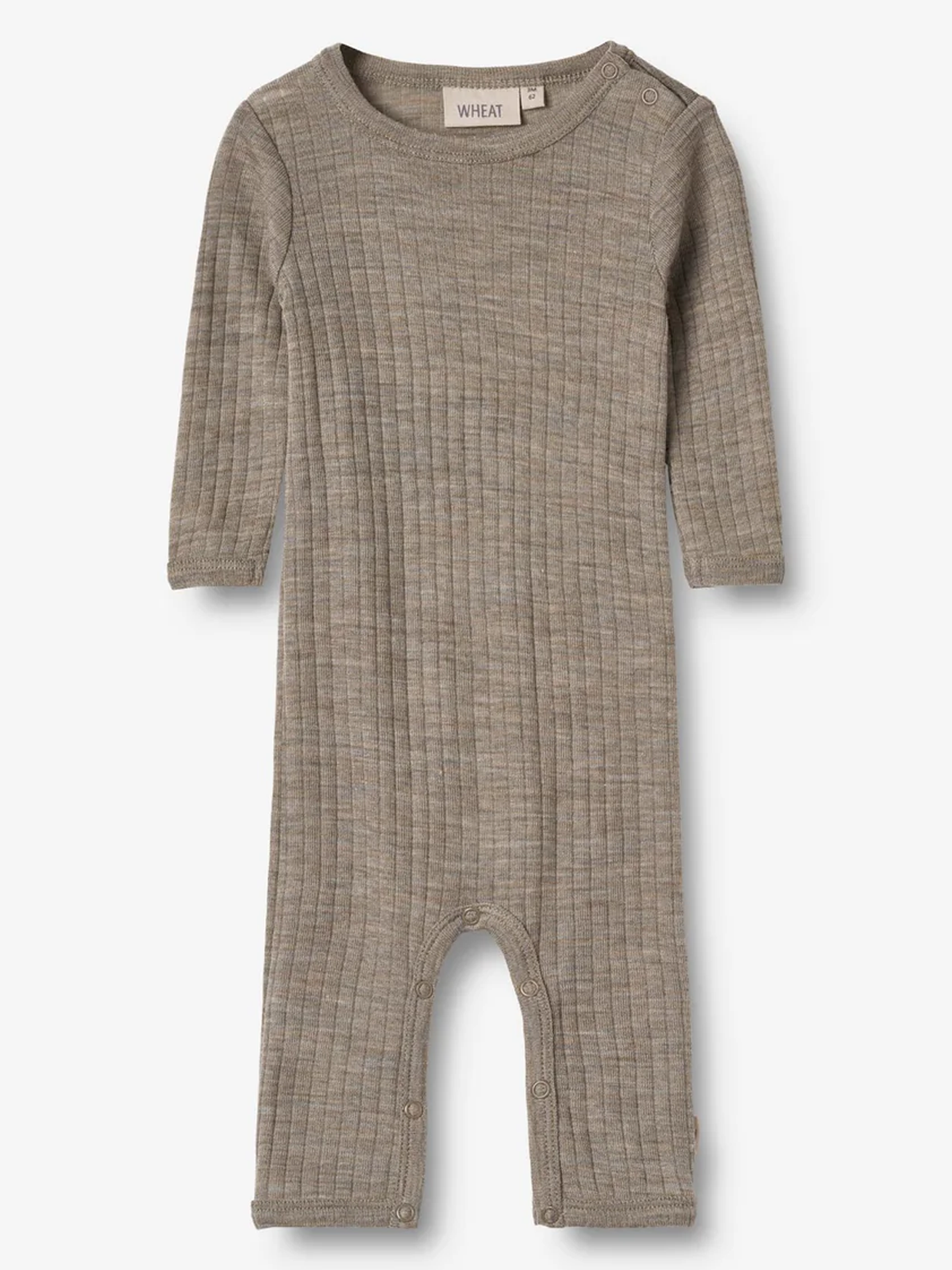 Wool Silk Jumpsuit Long Sleeve Frankie