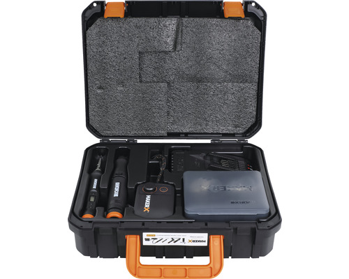 WORX MakerX - Dubbele set WX988 bestaande uit soldeerbout WX744, multitool WX739.9 incl. HubX accuadapter WA7161 20V en accu (2.0Ah)