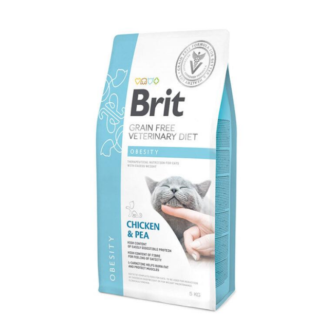 Brit Veterinary Diets Obesity Grain Free pour chat