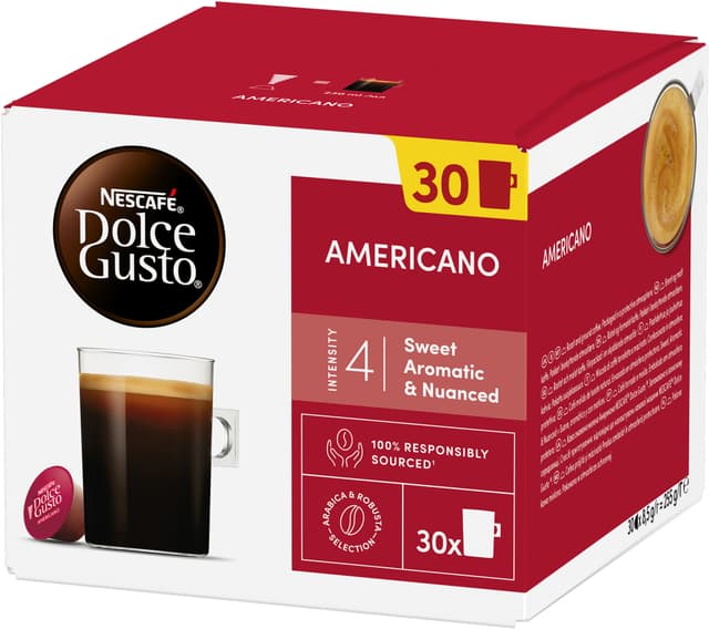 NESCAFÉ Dolce Gusto Americano kaffekapsler (30 stk.)