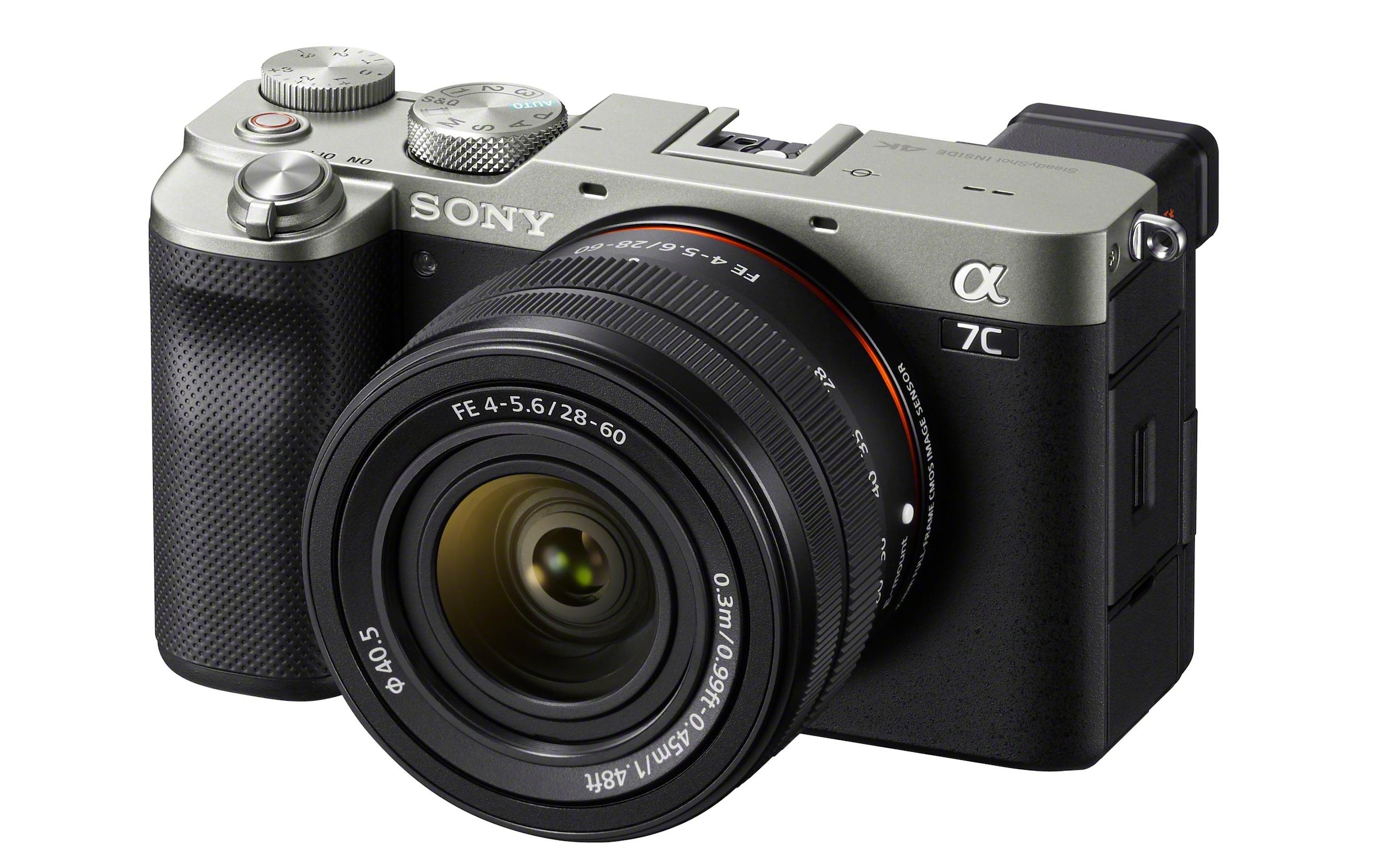 Sony Systemkamera »Alpha 7C Kit silber, 44616 MP FF«