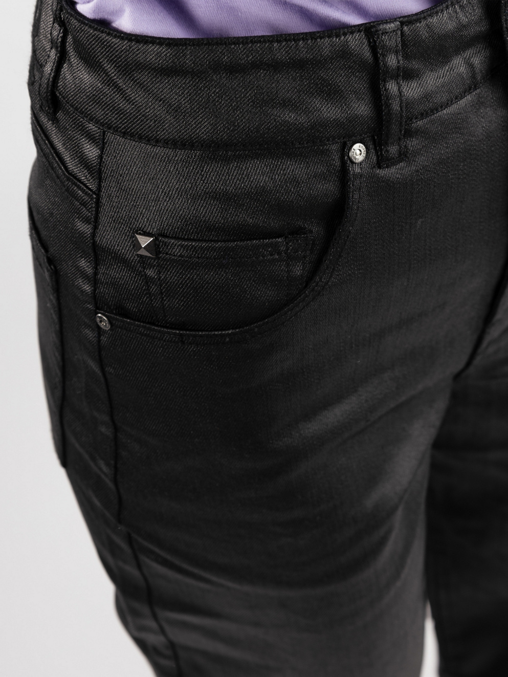 Empyre Tori Coated Jean Jeans black coated