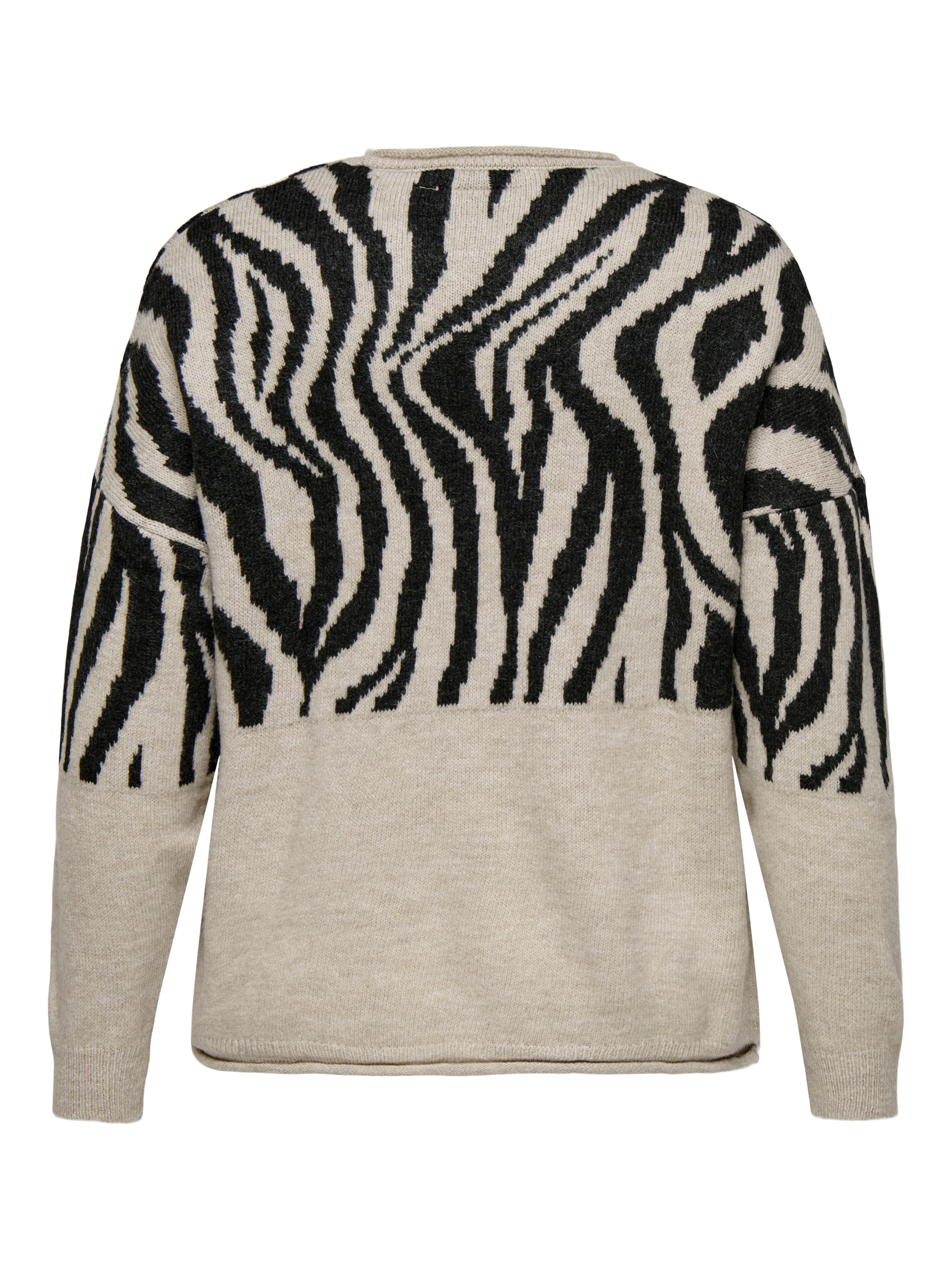 CARJADE Strickpullover Whitecap Gray