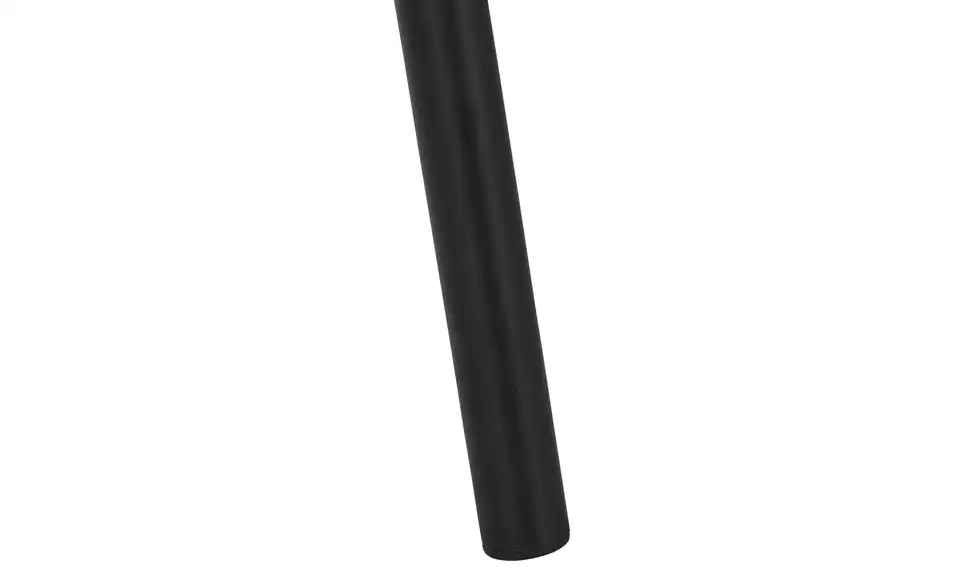 Beistelltisch Berlin 40 cm Eiche (Nachbildung), Schwarz