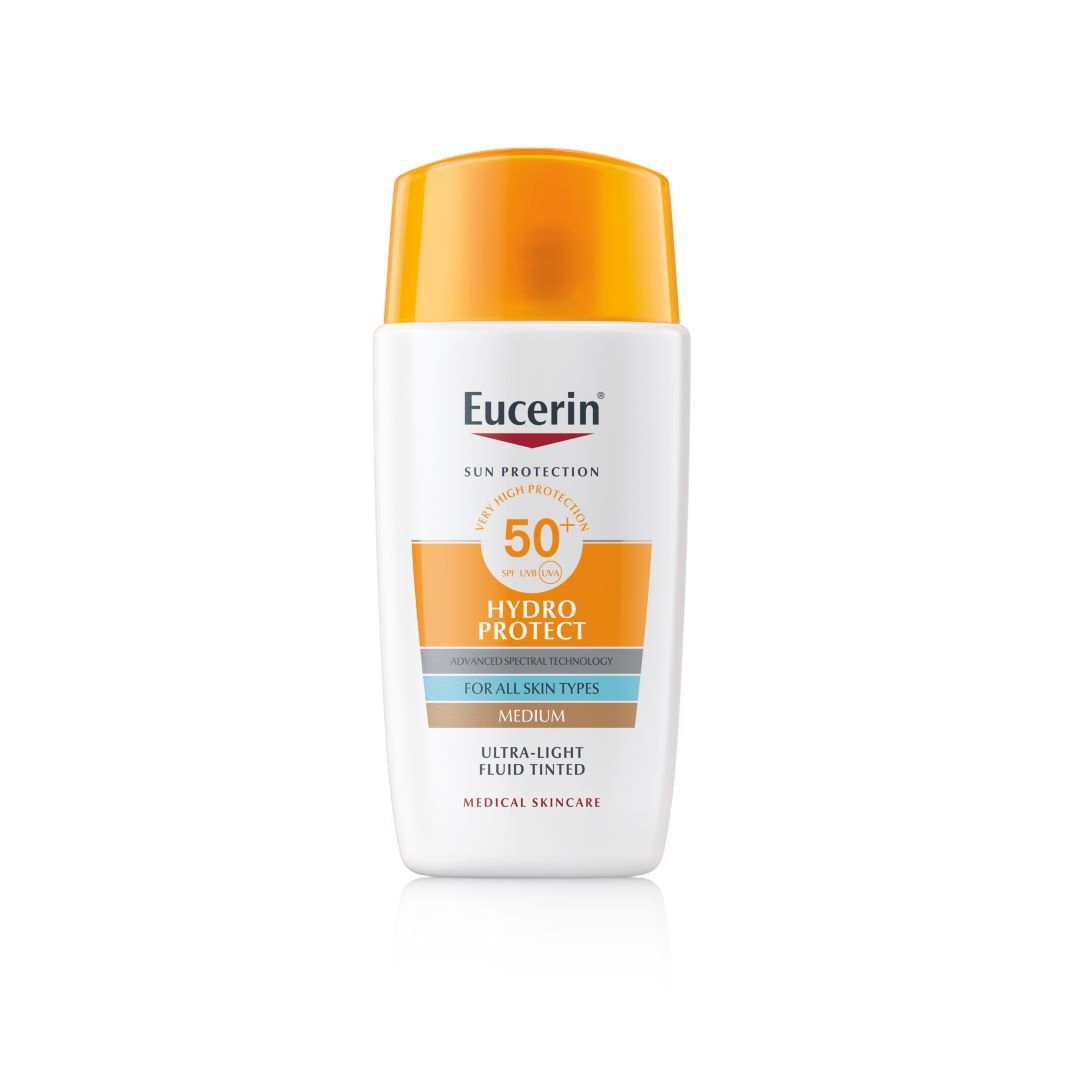 EUCERIN  Sun Hydro Protect Fluido Ultralight FPS50+ (Tom Médio) - 50ml