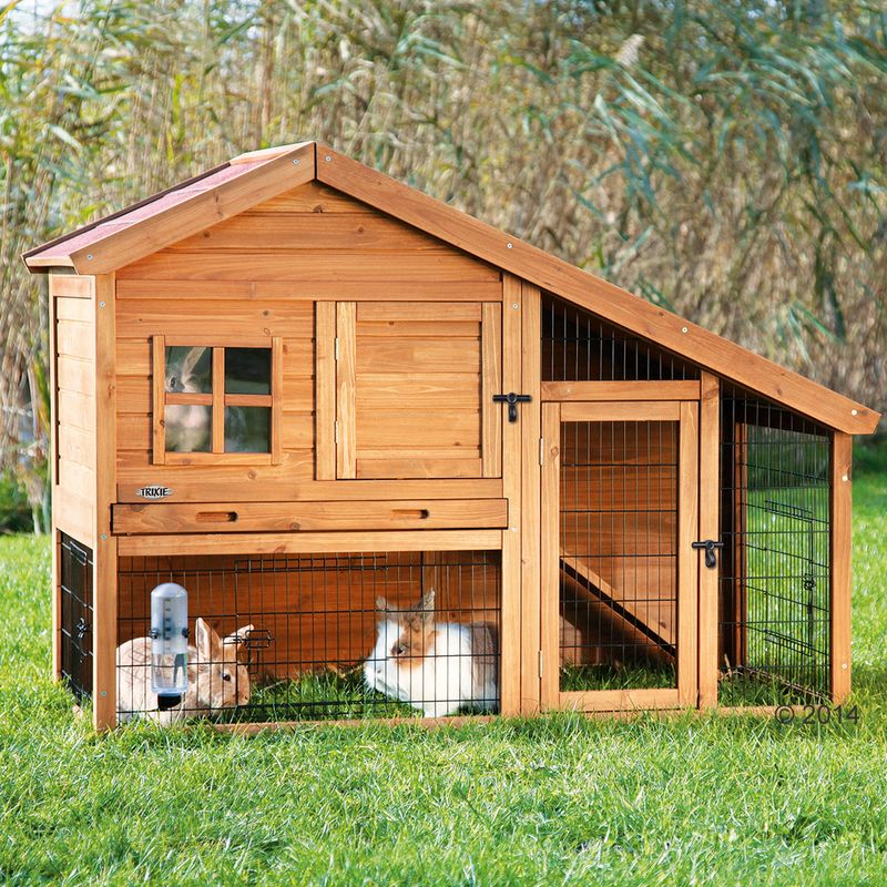 Clapier avec enclos Trixie Natura Luxus S à prix discount sur bitiba.fr