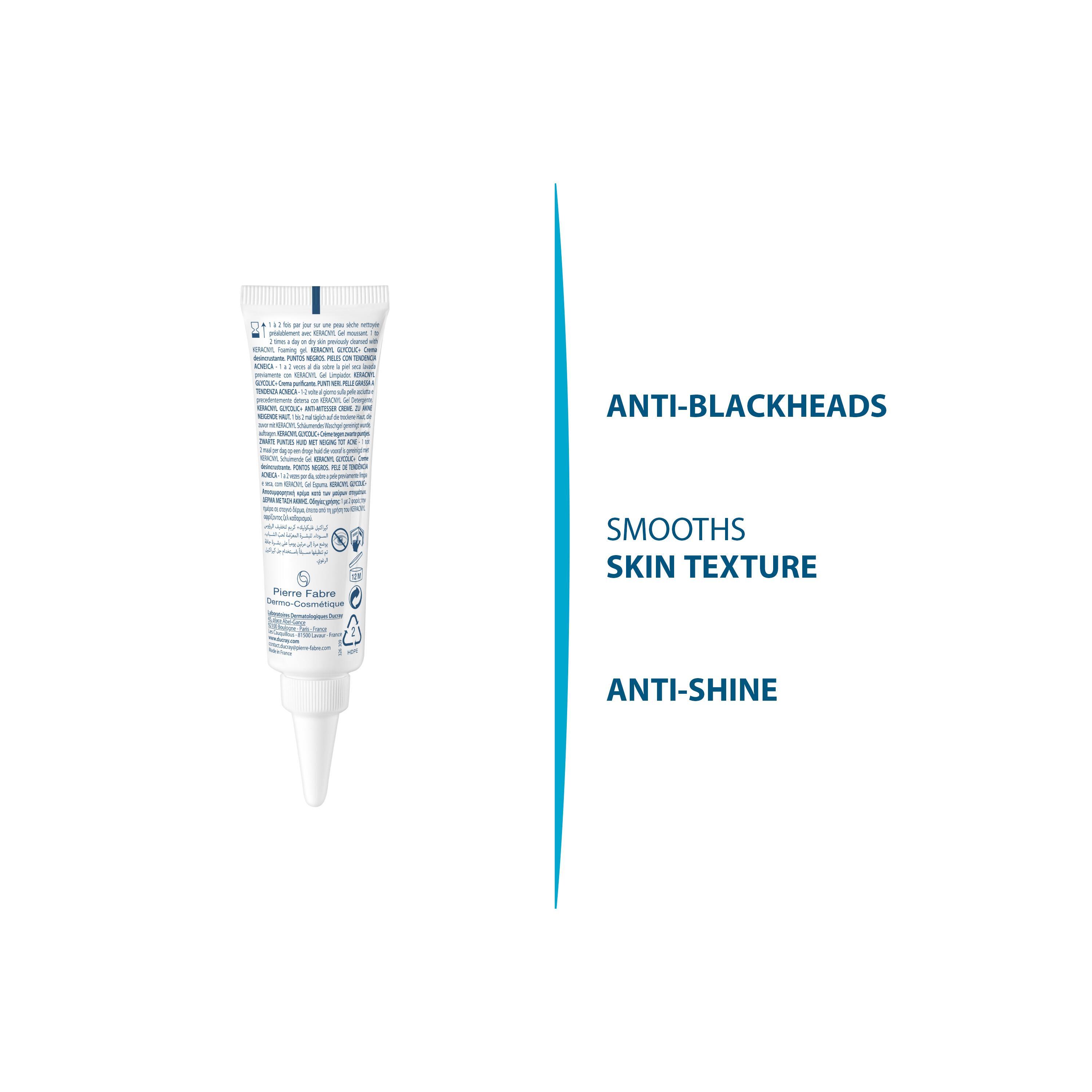 DUCRAY KERACNYL GLYCOLIC+ Anti-Mitesser Creme<br>30 ml, Tube, Creme