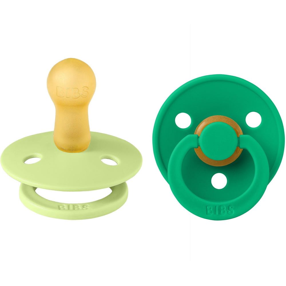 Køb Bibs Matcha/Cactus Sut Colour 2-Pak Latex