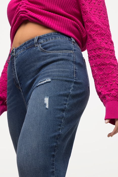 Mom-Jeans, lässige Passform, 5-Pocket-Schnitt