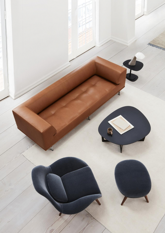Fredericia Insula salontafel medium 95x98