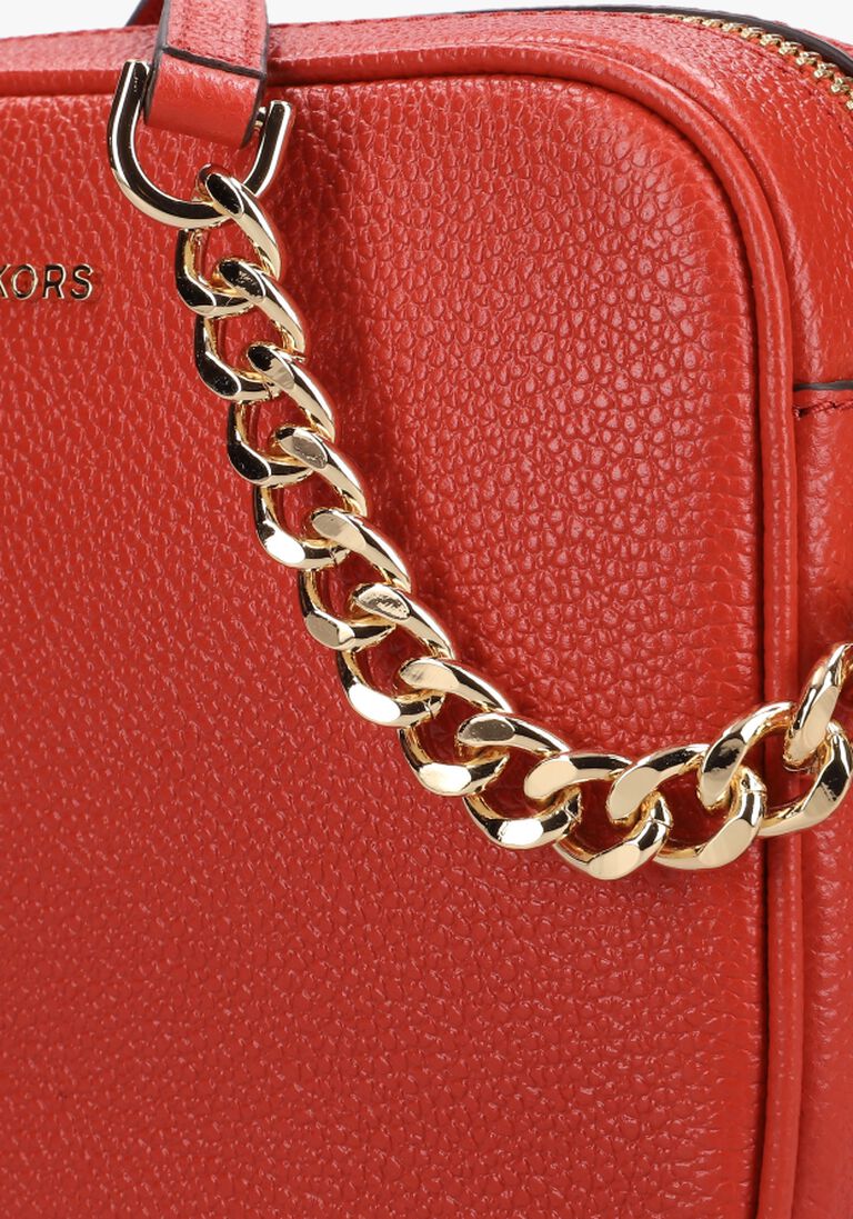 MICHAEL KORS oranje michael kors schoudertas md camera bag