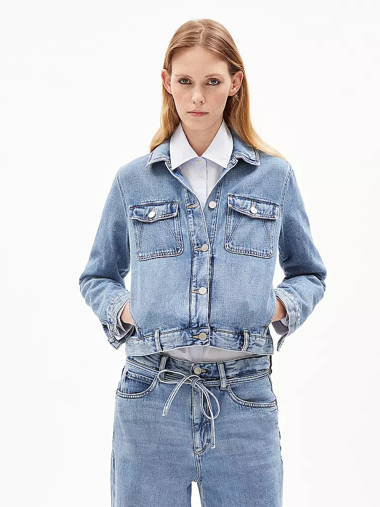 ARMEDANGELS Jeansjacke BLUSONAA  hellblau