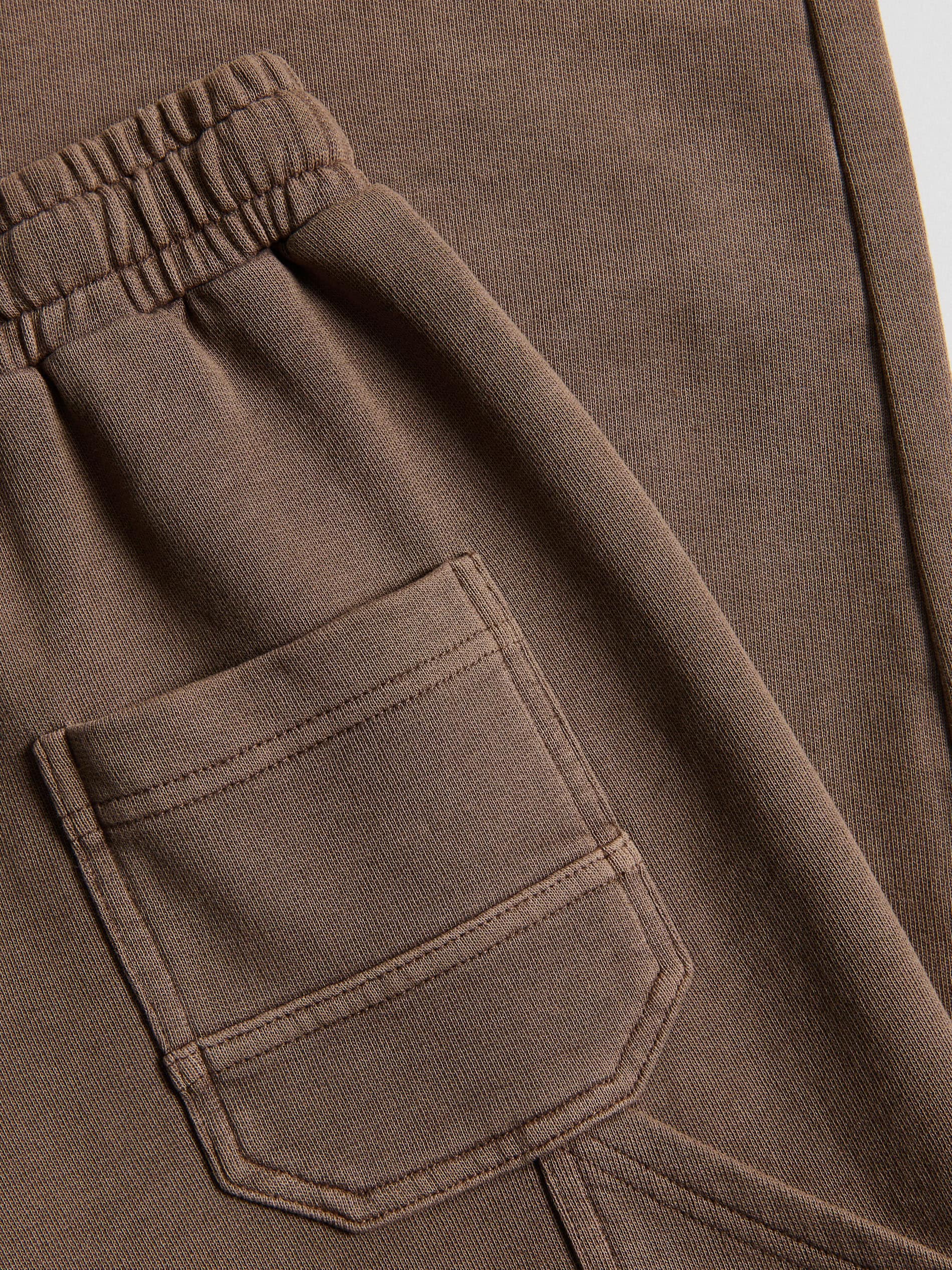 Wide Leg Hose mit Wascheffekt