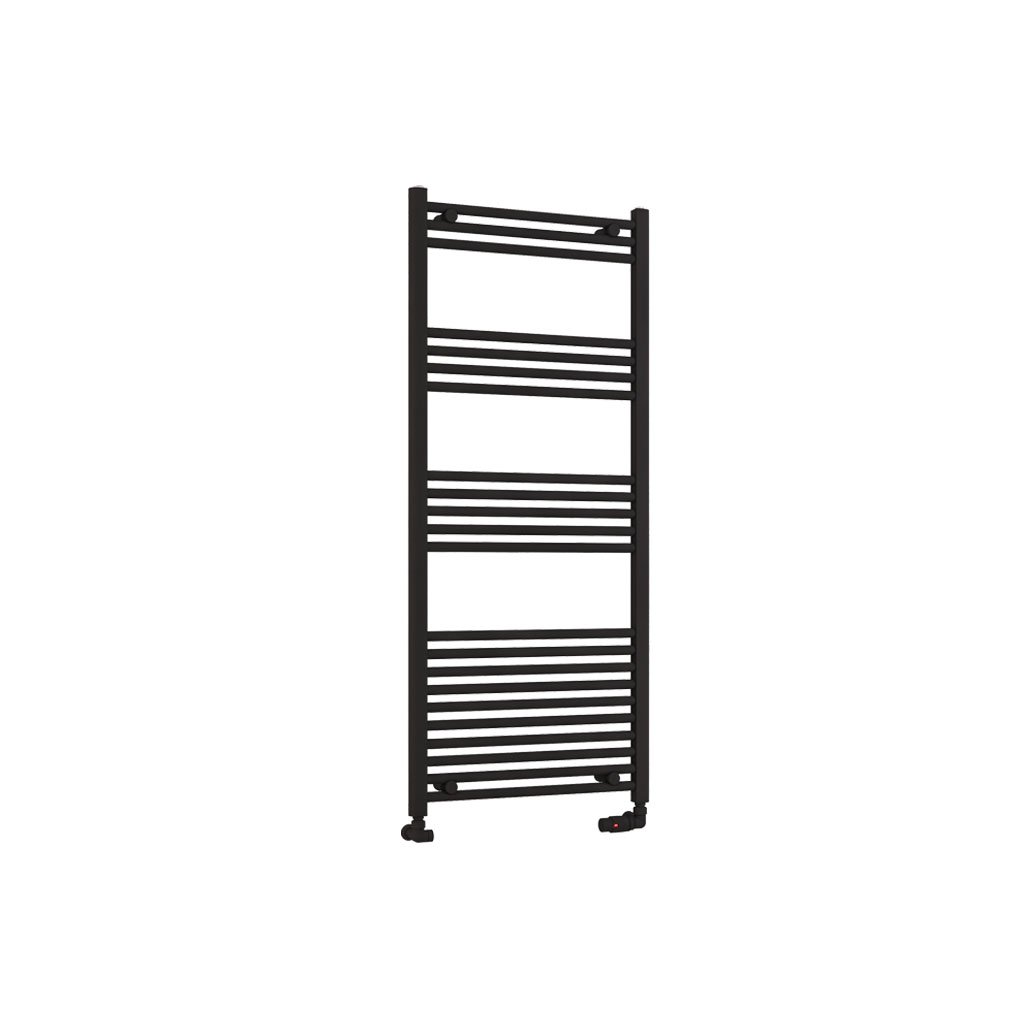 Eastbrook Wendover handdoekradiator 60x140cm 740W zwart mat