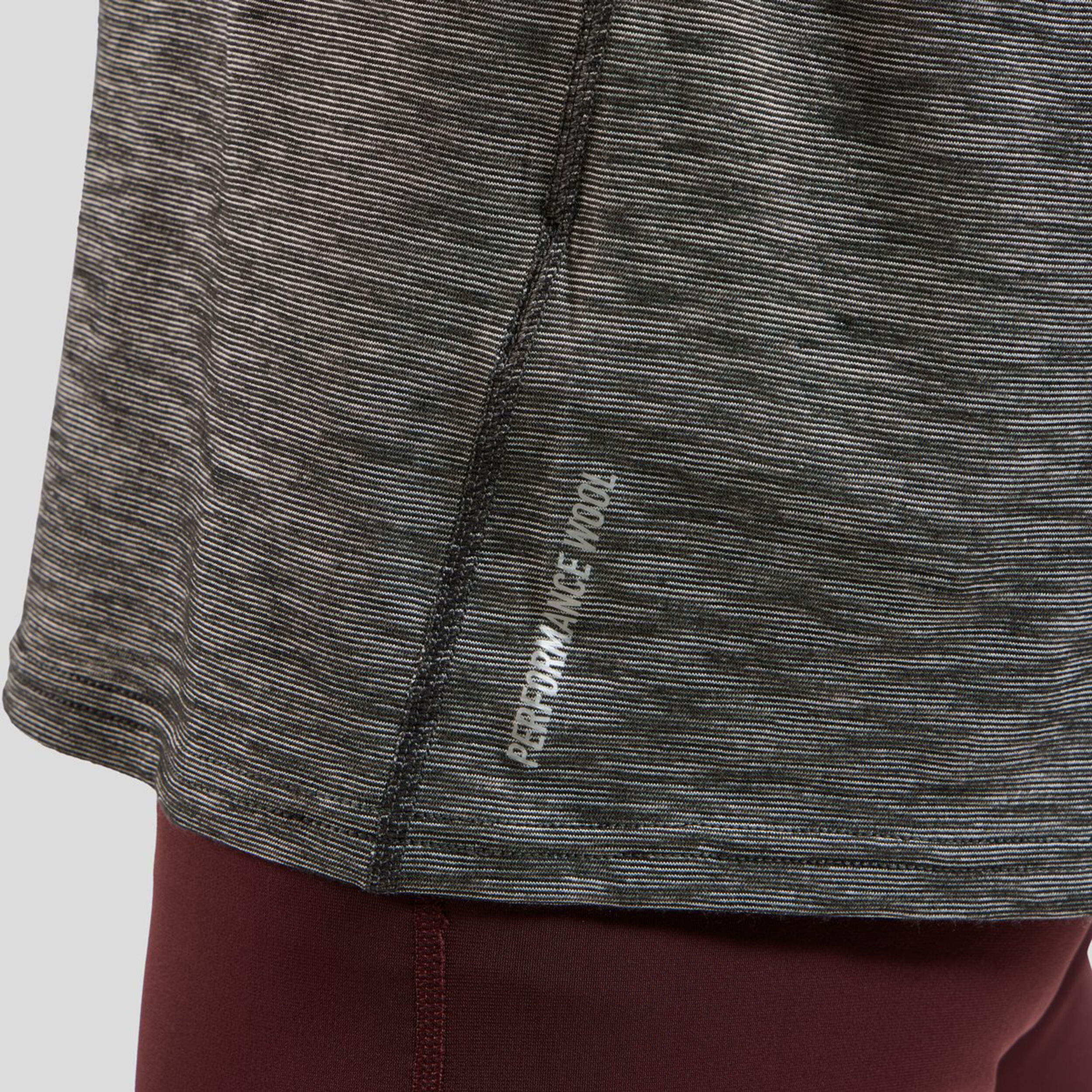 Odlo X-Alp PW 115 Haut Manches Longues Hommes - Gris