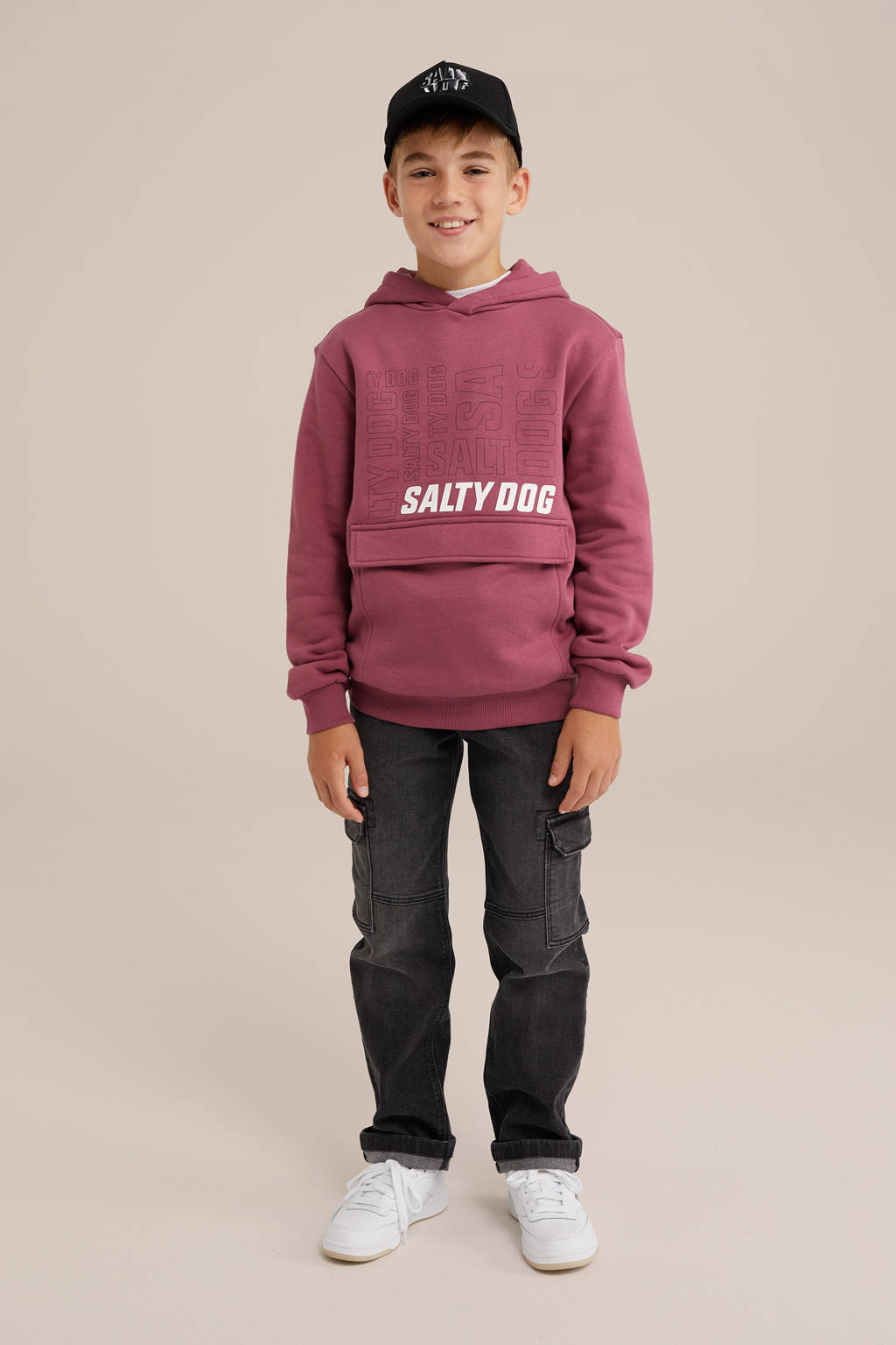 WE Fashion hoodie oudroze