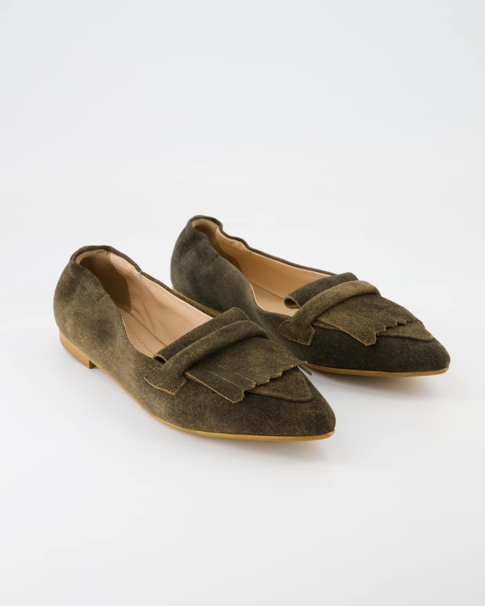 Dirndl & Bua 2023-03 Slipper in Braun
