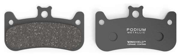 Paire de Plaquettes AMP Podium - Formula Cura 4 Pistons - Revêtement Ceramic/Métallique