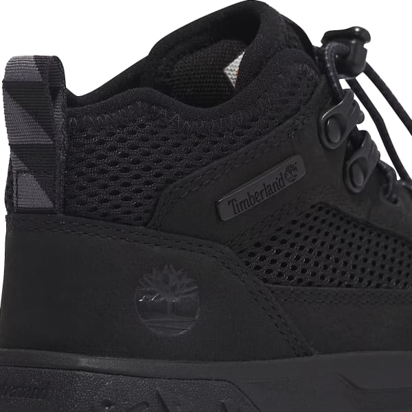 Après ski TIMBERLAND GREENSTRIDE MOTION 6 MID LACE UP HIKING BOOT JET BLACK