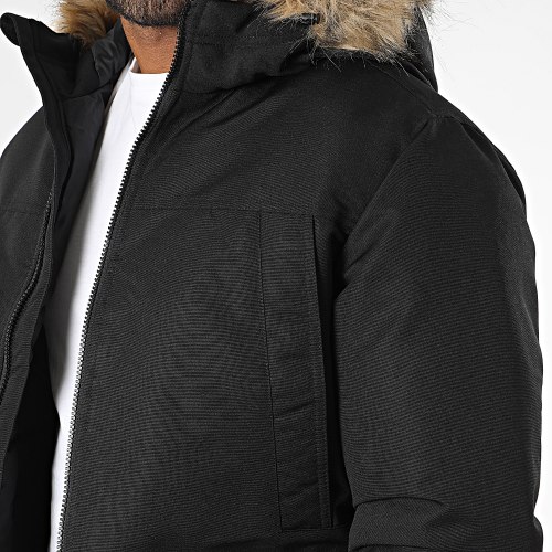 Parka Capuche Fourrure Ewing Noir
