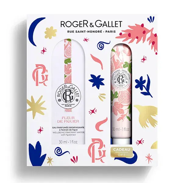 Conjunto de presente Roger & Gallet: Creme para mãos perfumado com flor de figo aquático (30ml)