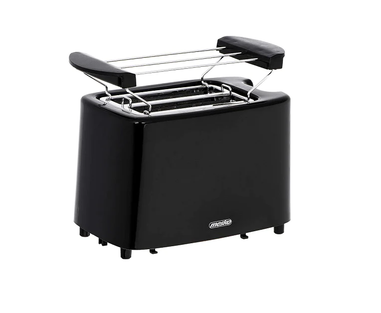 grille pain avec 2 fentes 900W noir Mesko