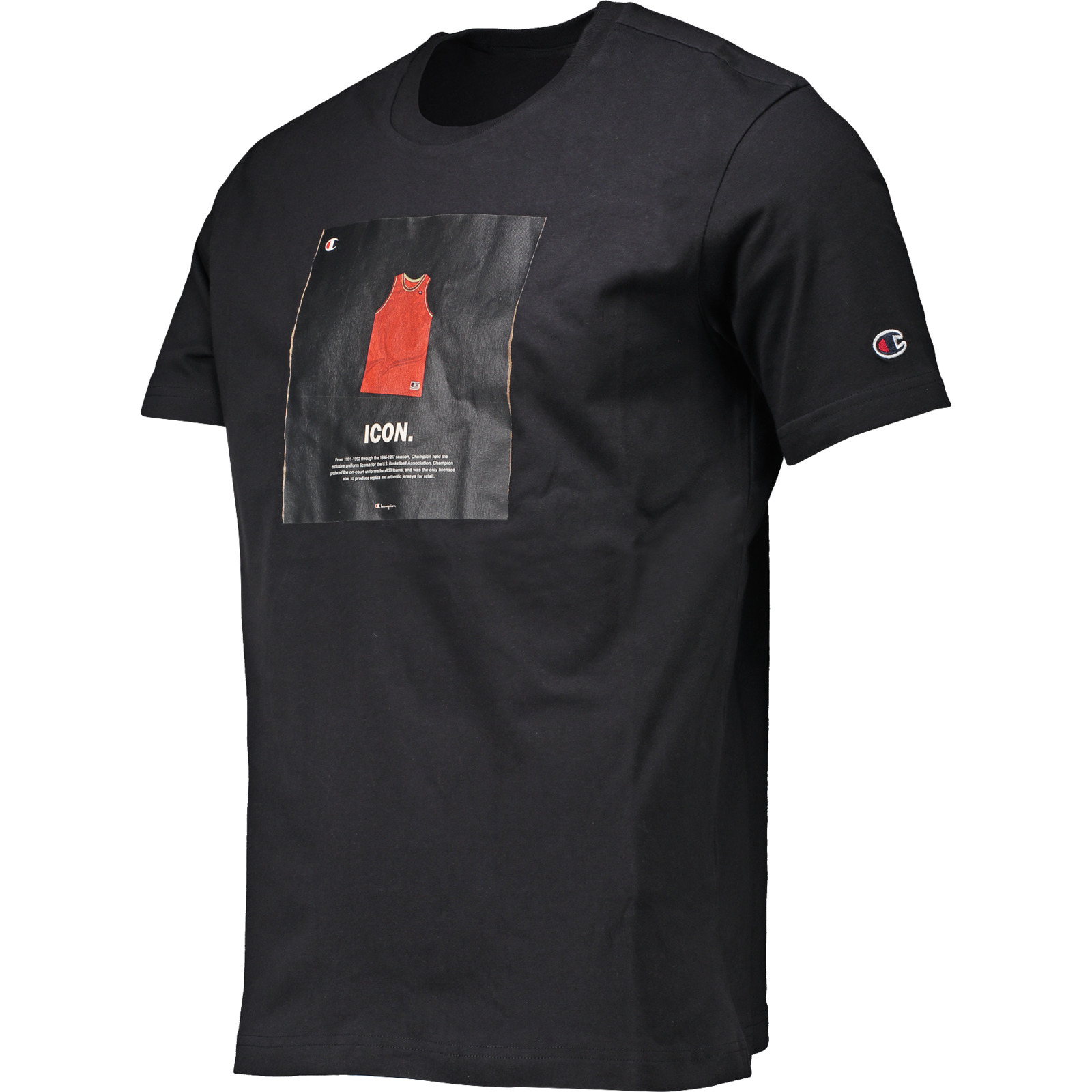 Champion Herren-T-Shirt Crewneck XS, weiss