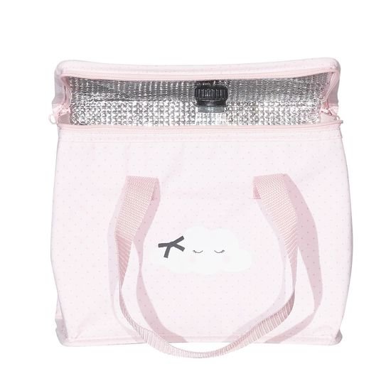 Miss Fleur de Lune lunch bag   Rose        de               Sauthon Baby's Sweet Home