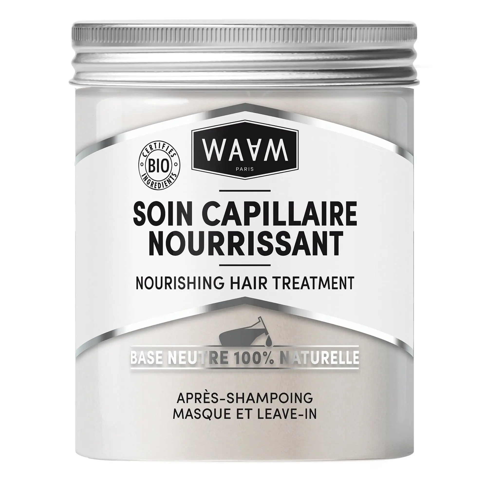 Waam - BASE SOIN CAPILLAIRE Après-shampoing- Masque / soin