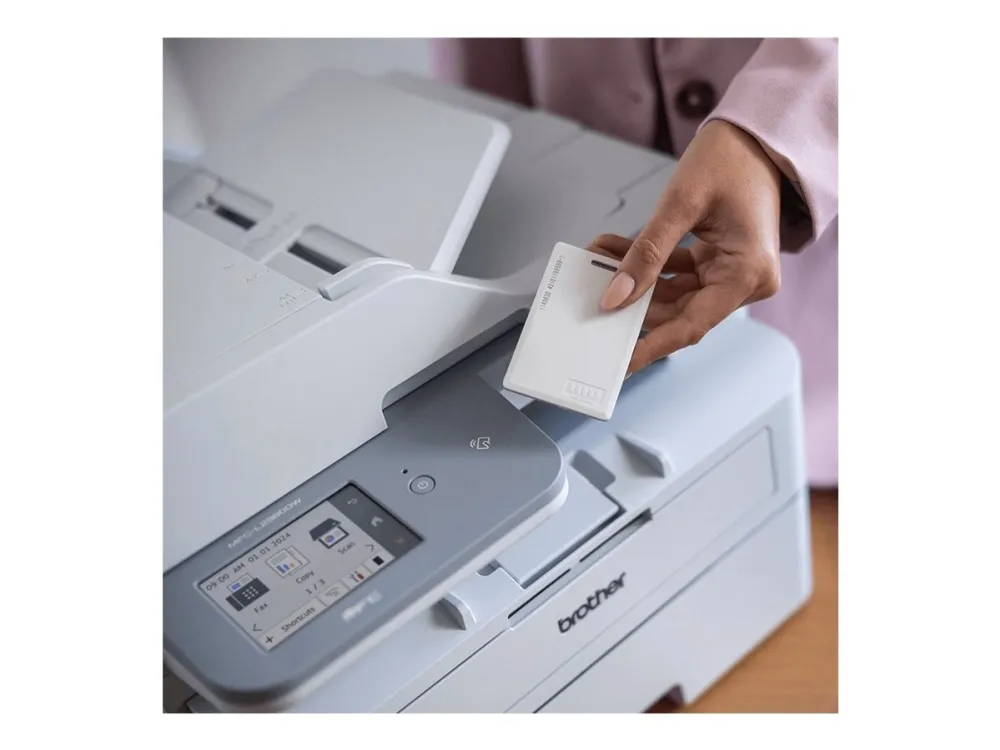 Brother MFC-L2980DW - Multifunktionsprinter - S/H - laser - Letter A (216 x 279 mm)/A4 (210 x 297 mm) (original) - A4/Legal (medie) - op til 34 spm (kopiering) - op til 34 spm (udskriver) - 250 ark - 33.6 Kbps - NFC, LAN, Wi-Fi(n), USB 2.0