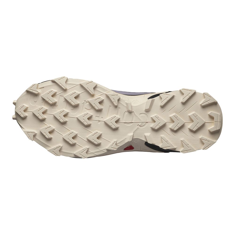 Salomon SUPERCROSS 4 - Chaussures trail Femme moonscape/black/tender peach