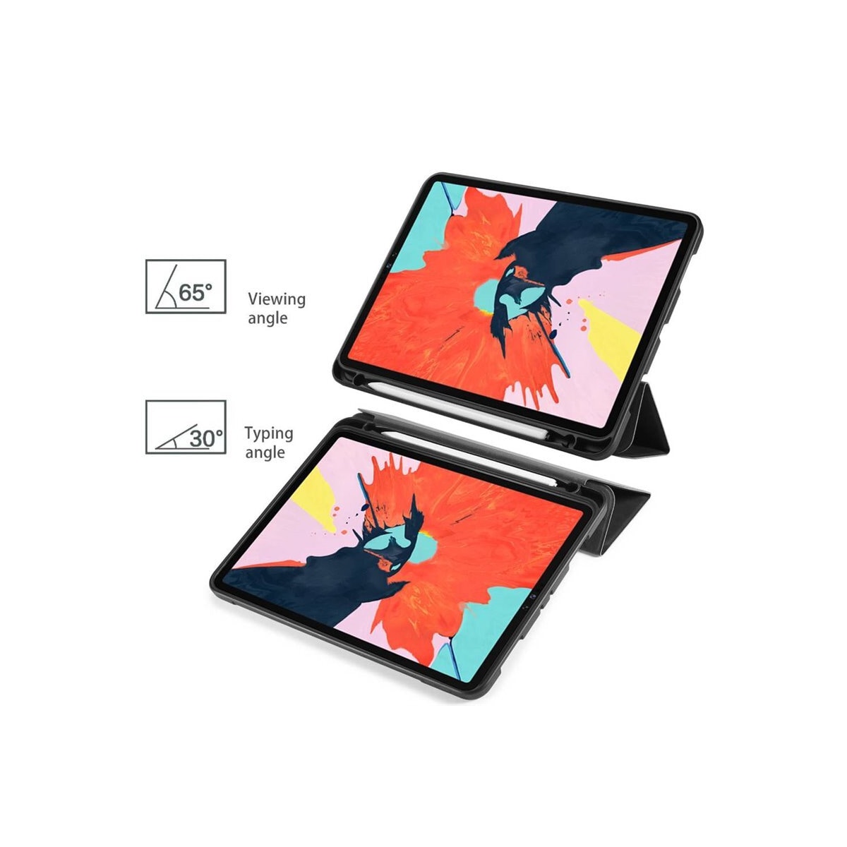 DG-Ming Aktiv deksel Apple iPad Pro 11 (2020) - Grå