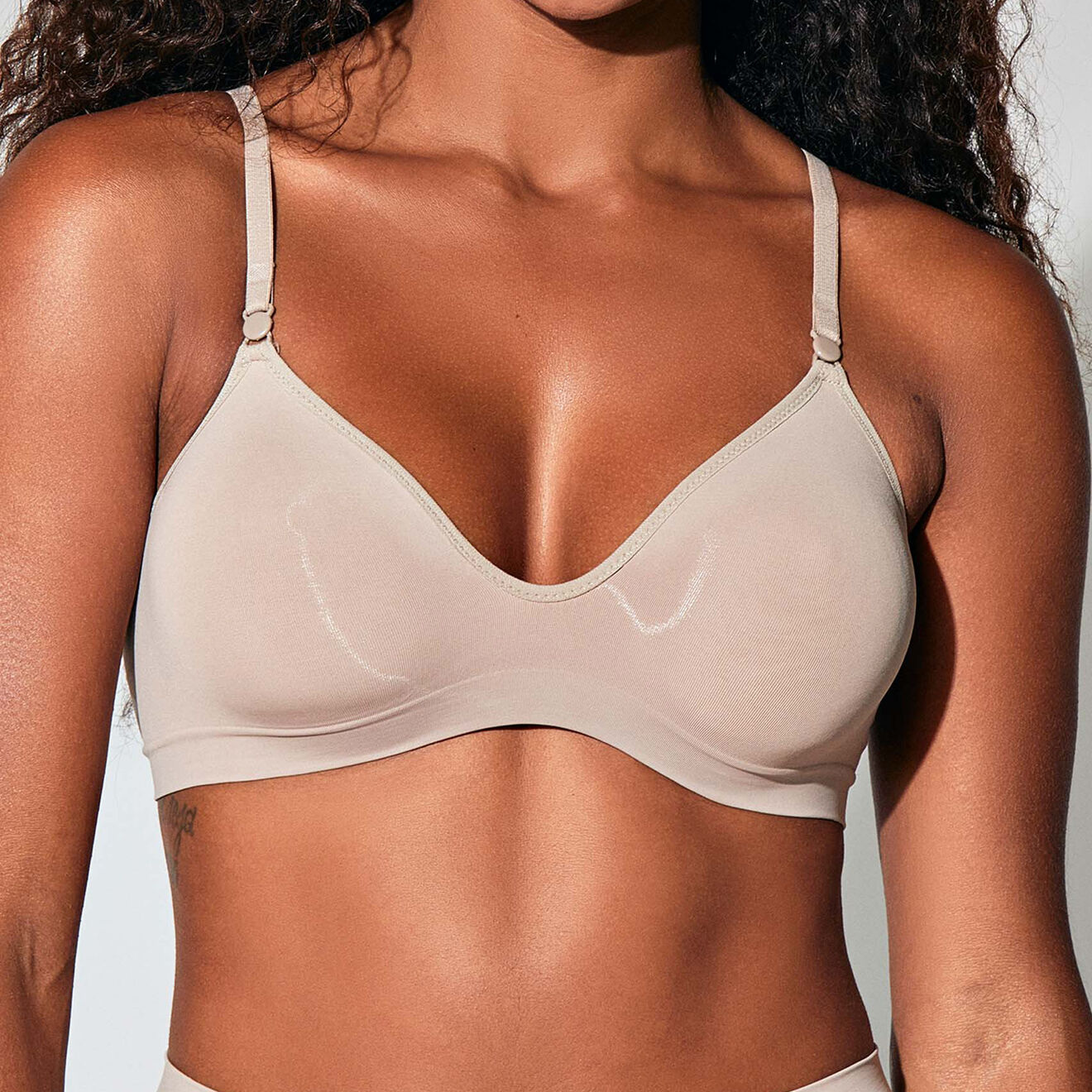 Liz Soutien-gorge sans armatures Moulé beige