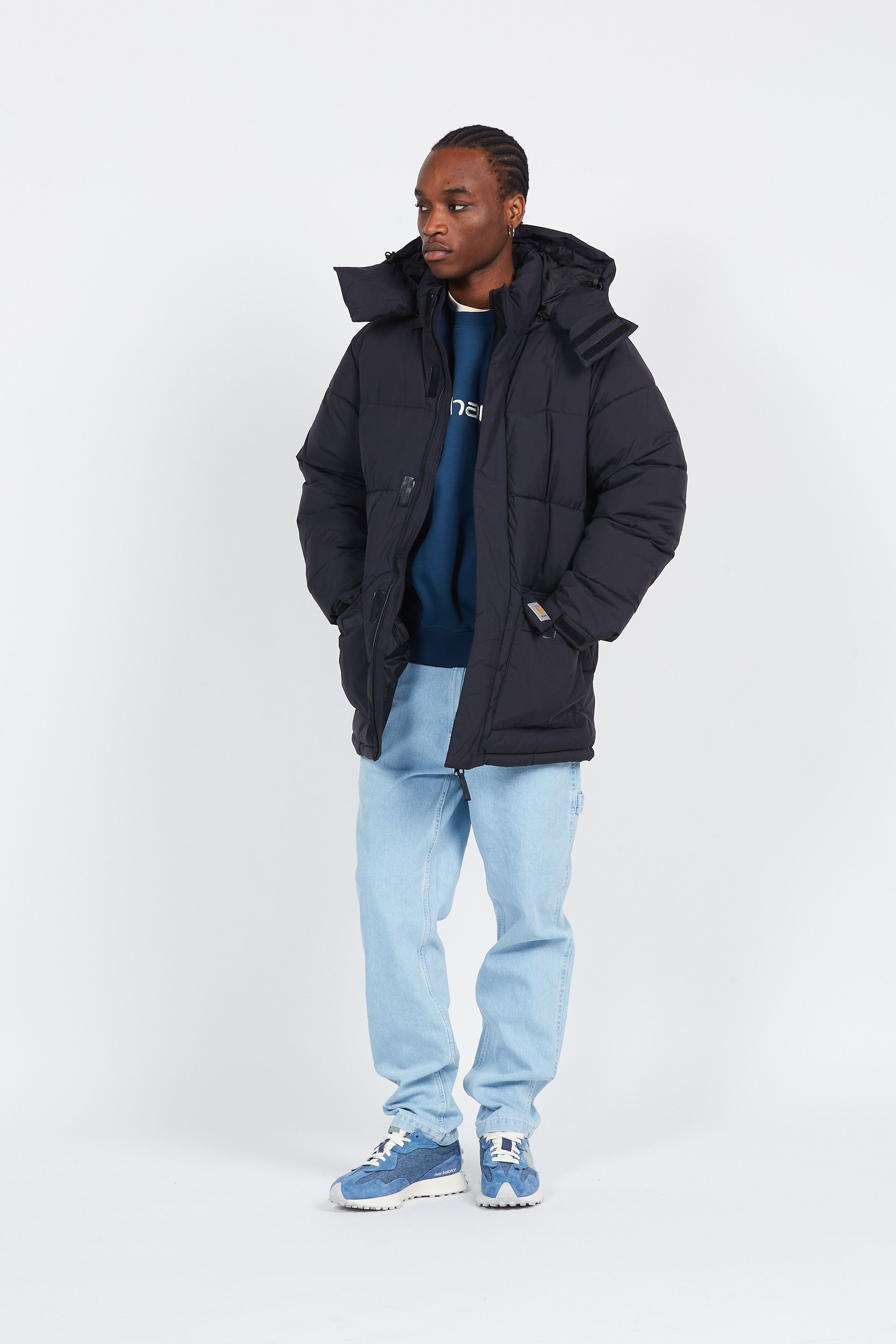 CARHARTT WIP Doudoune  Milter Jacket Noir