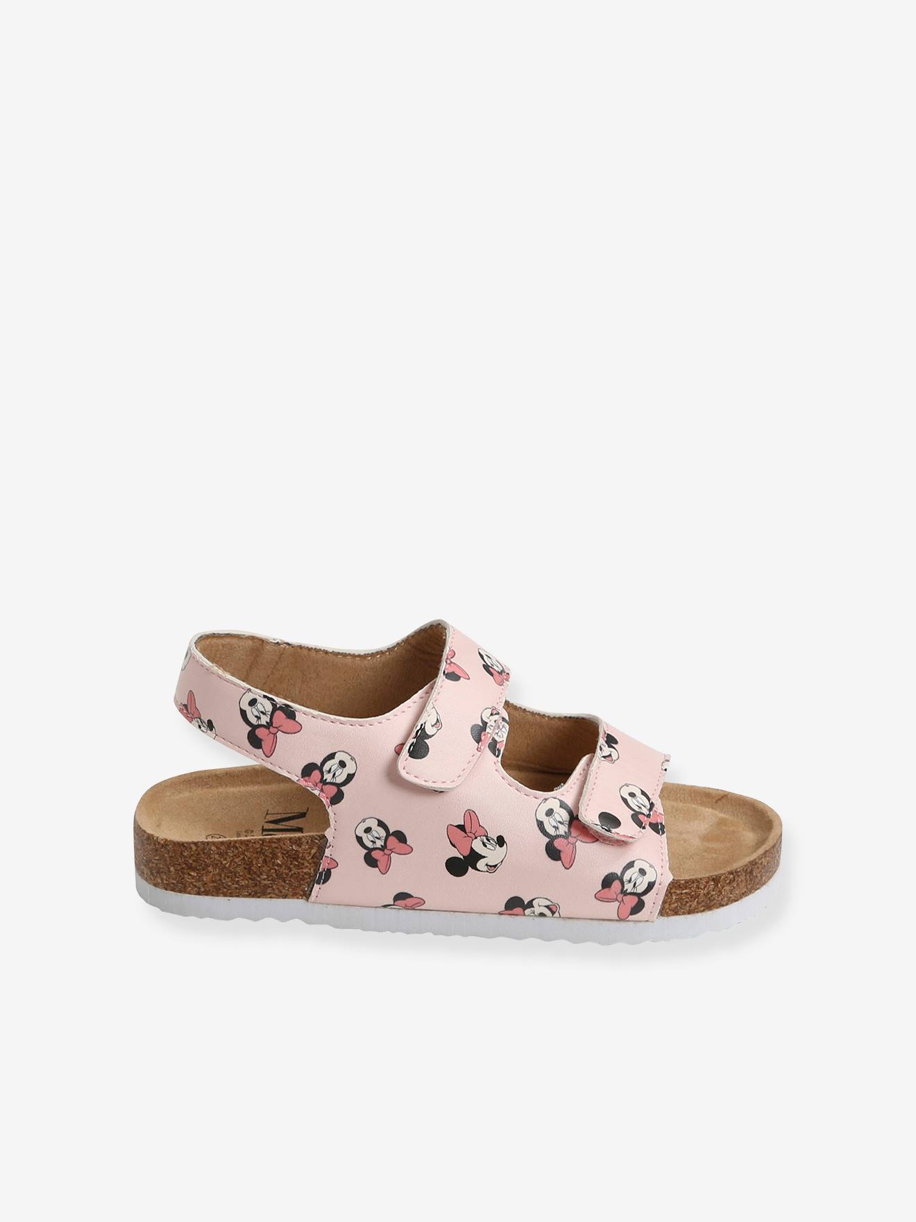 Sandálias DS® Minnie, estampa rosa escuro