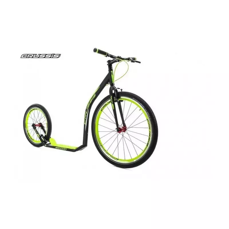 Trottinette Sportive Footbike CRUSSIS Urban 4.2 black green 26/20