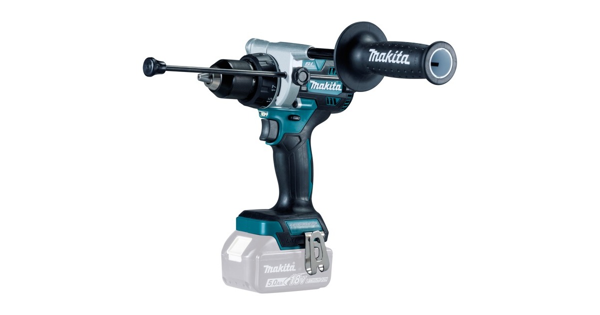 MakitaKlopboor-/schroefmachine DHP486Z 18V klopboorschroevendraaier  (Blauw/zwart, Accu en oplader niet inbegrepen)
