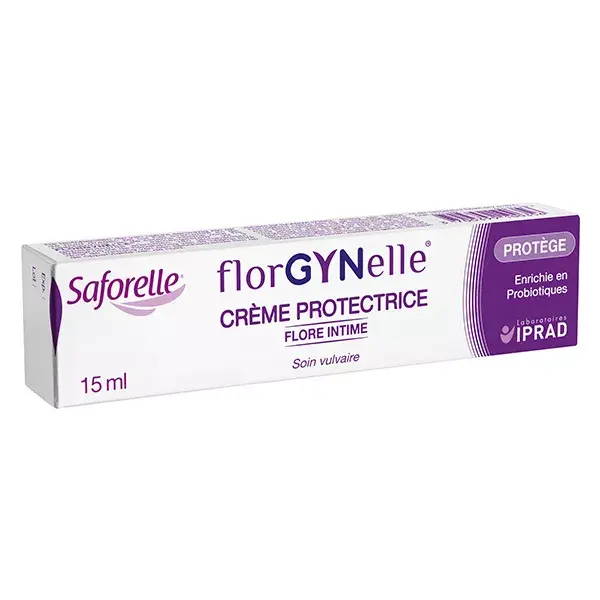 Creme protetor ginecológico Saforelle Florgynelle Probiótico 15ml